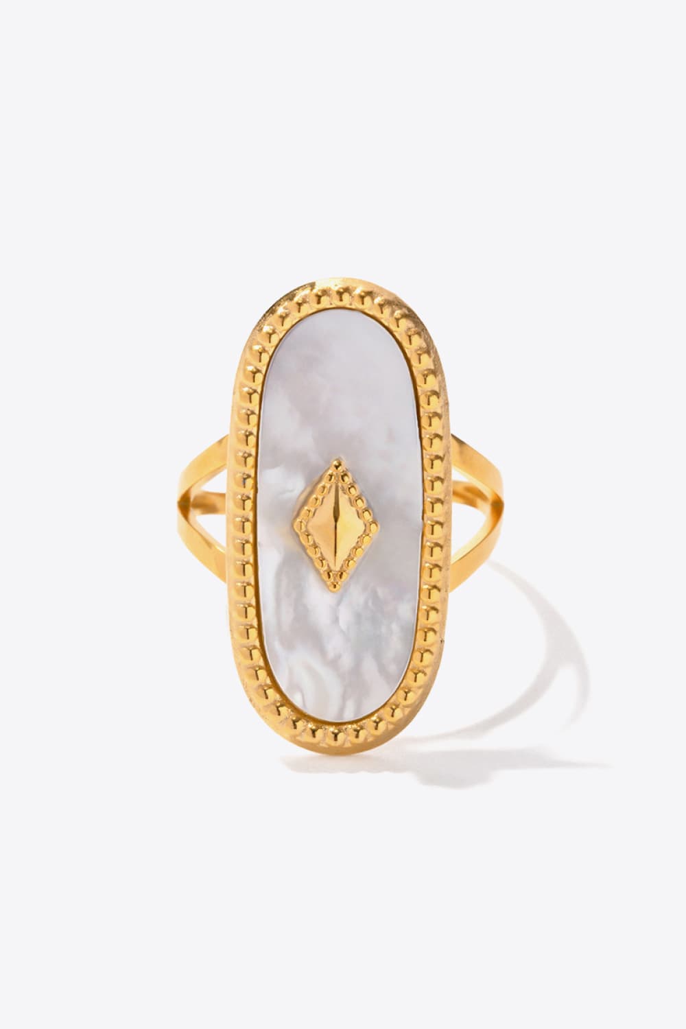 Natural Stone Copper Ring  Rings- Doll Fits