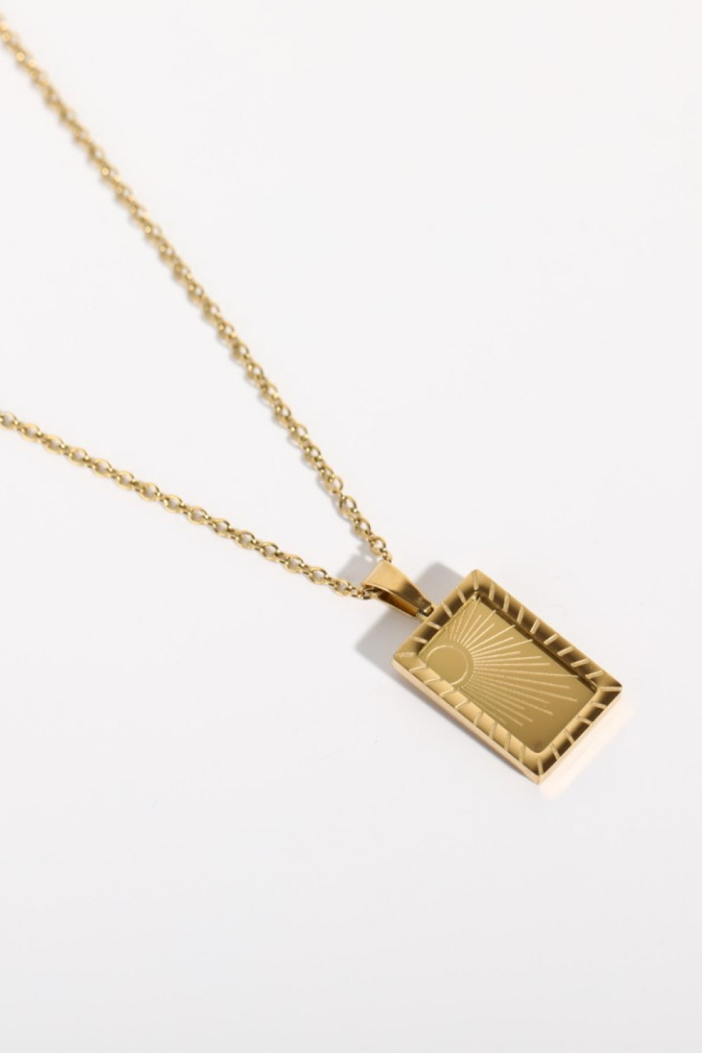 Stainless Steel 18K Gold-Plated Necklace  Necklaces- Doll Fits