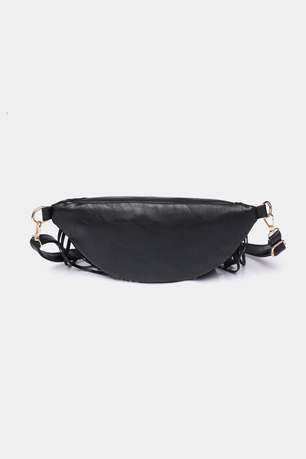 Fringed PU Leather Sling Bag  - Doll Fits