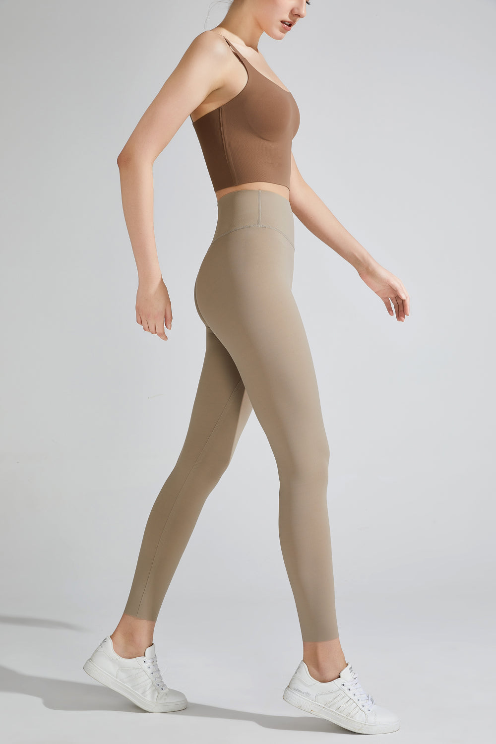 High Waist Breathable Sports Leggings  Activewear- Doll Fits
