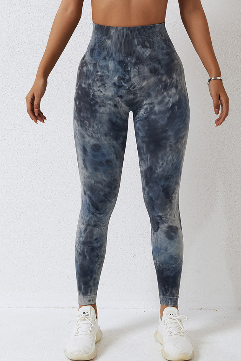 High Waist Tie-Dye Long Sports Pants  - Doll Fits