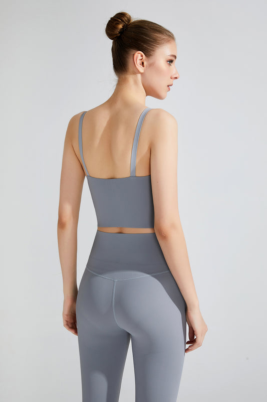 Scoop Neck Sports Bra  - Doll Fits