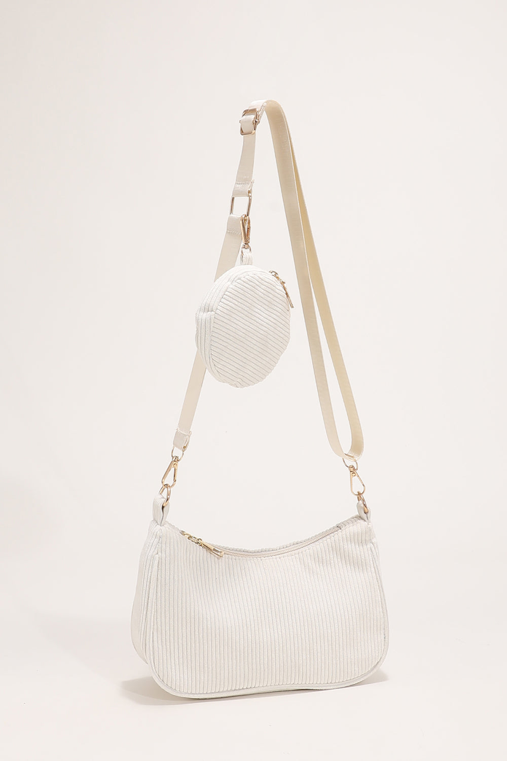 Corduroy Crossbody Bag  - Doll Fits