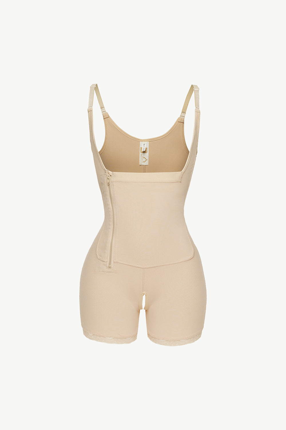 Full Size Side Zipper Under-Bust Shaping Bodysuit  Shapewear- Doll Fits