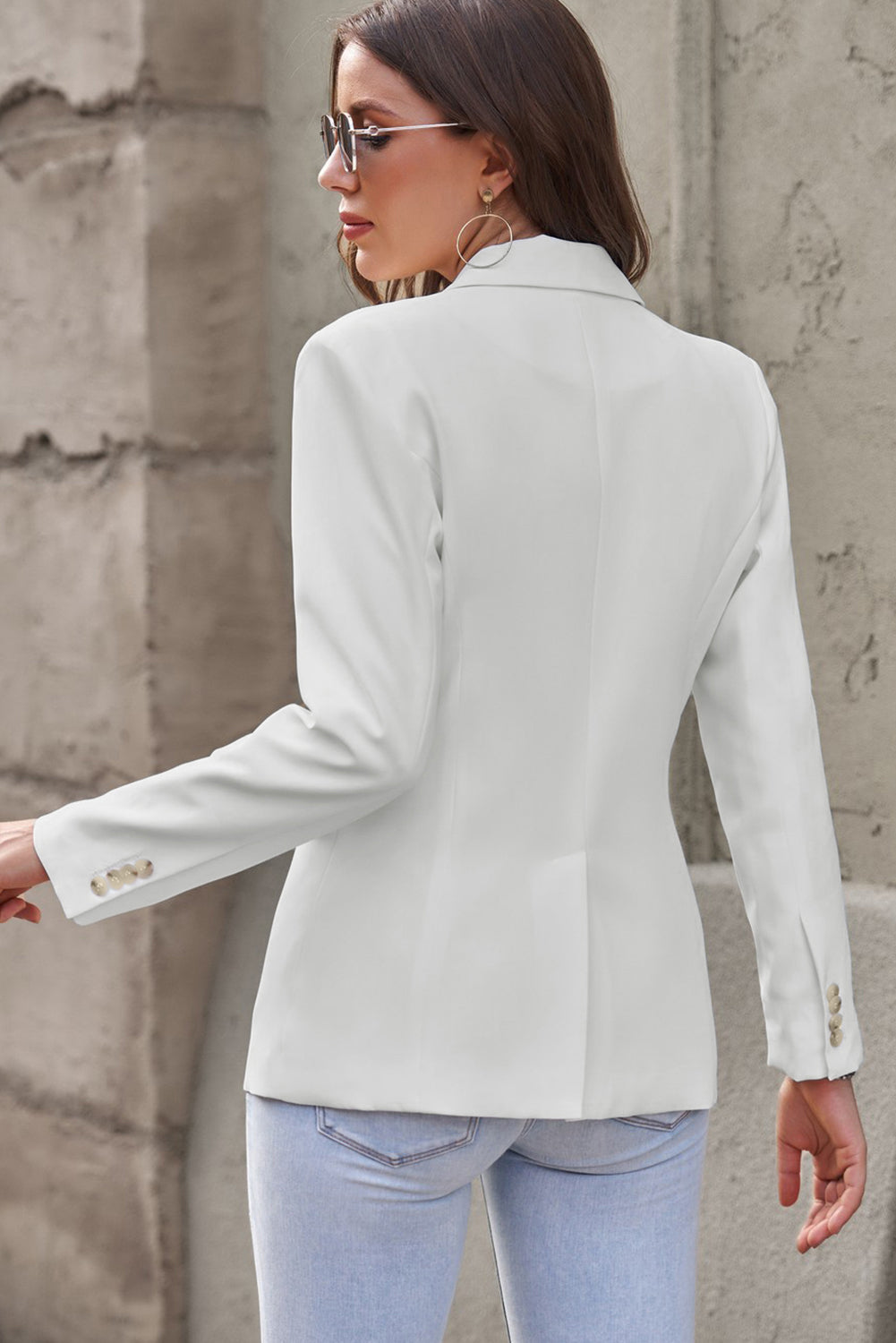 One-Button Flap Pocket Blazer  Coats & Jackets- Doll Fits