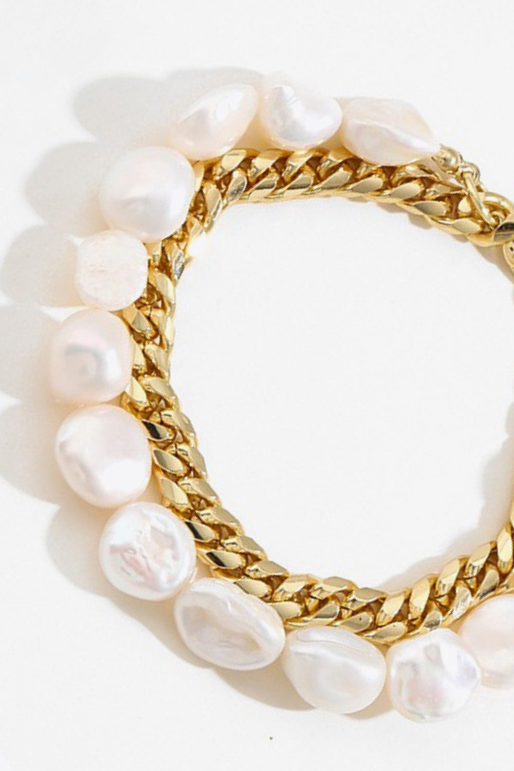 Two-Tone Double-Layered Bracelet  Bracelets- Doll Fits