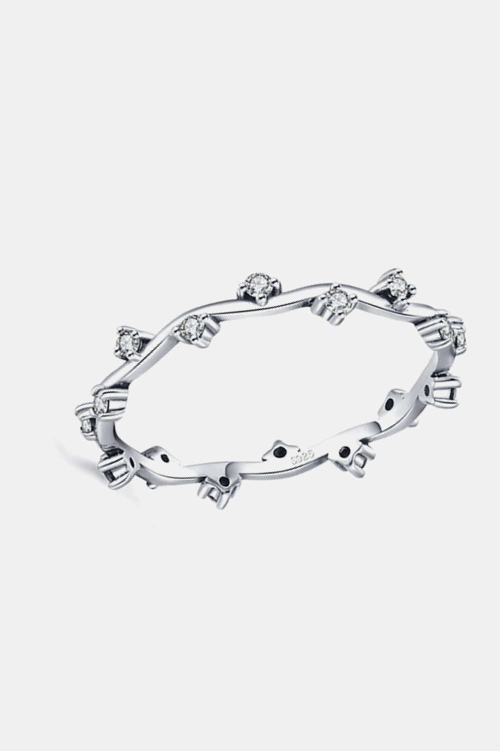 Multicolor 925 Sterling Silver Zircon Ring  - Doll Fits