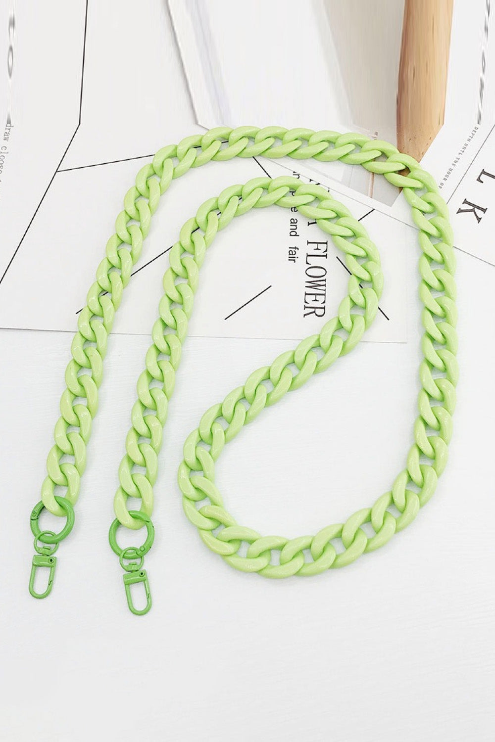 Resin Crossbody Chain  - Doll Fits