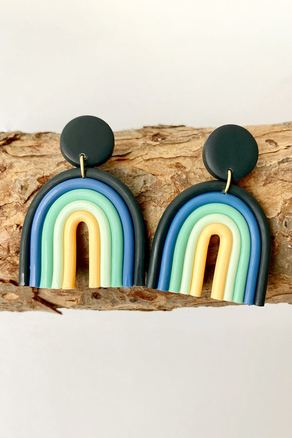 Rainbow Shape Dangle Earrings  Earrings- Doll Fits