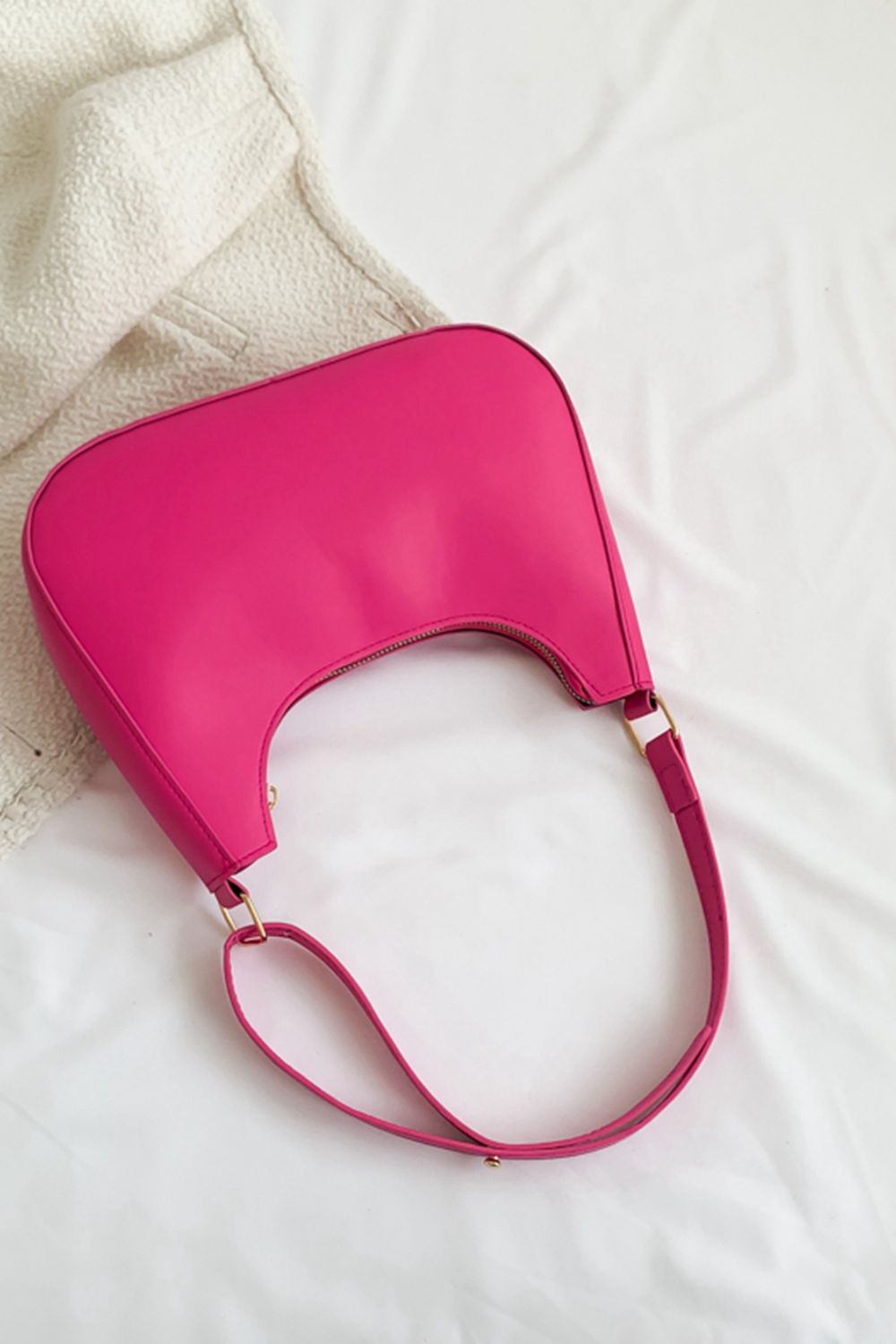 PU Leather Shoulder Bag  Handbags- Doll Fits