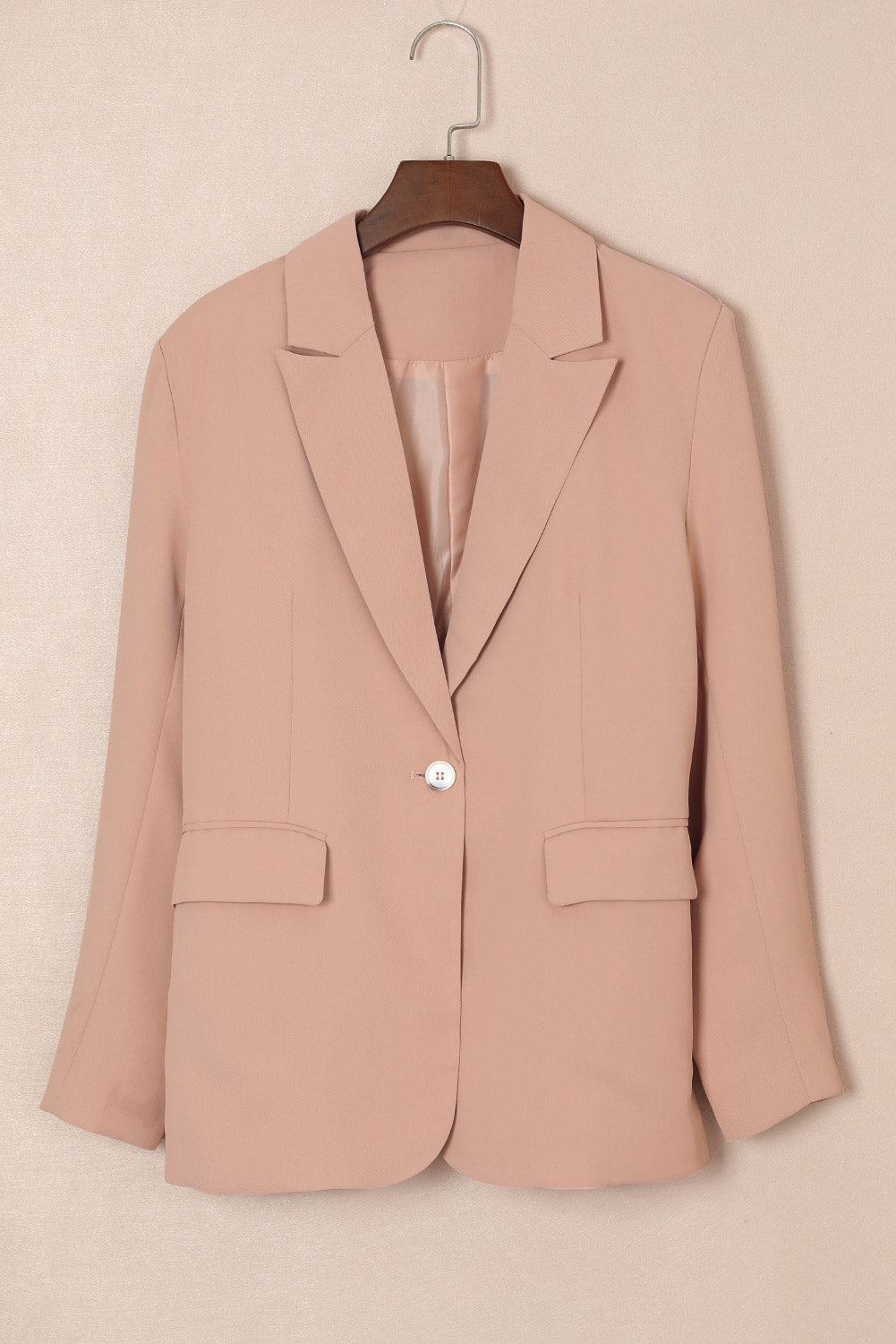 One-Button Flap Pocket Blazer  Coats & Jackets- Doll Fits