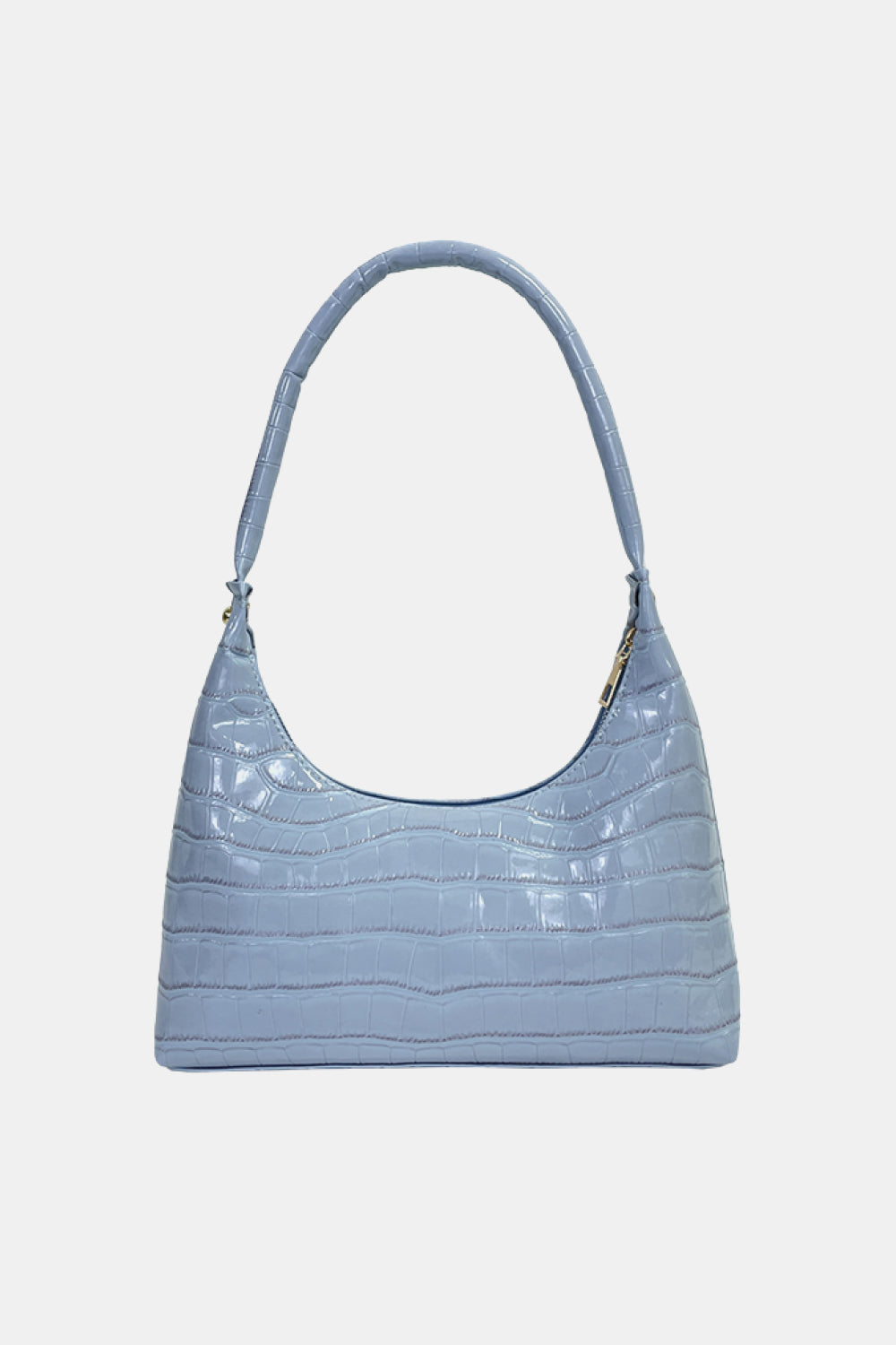 Textured PU Leather Shoulder Bag  - Doll Fits