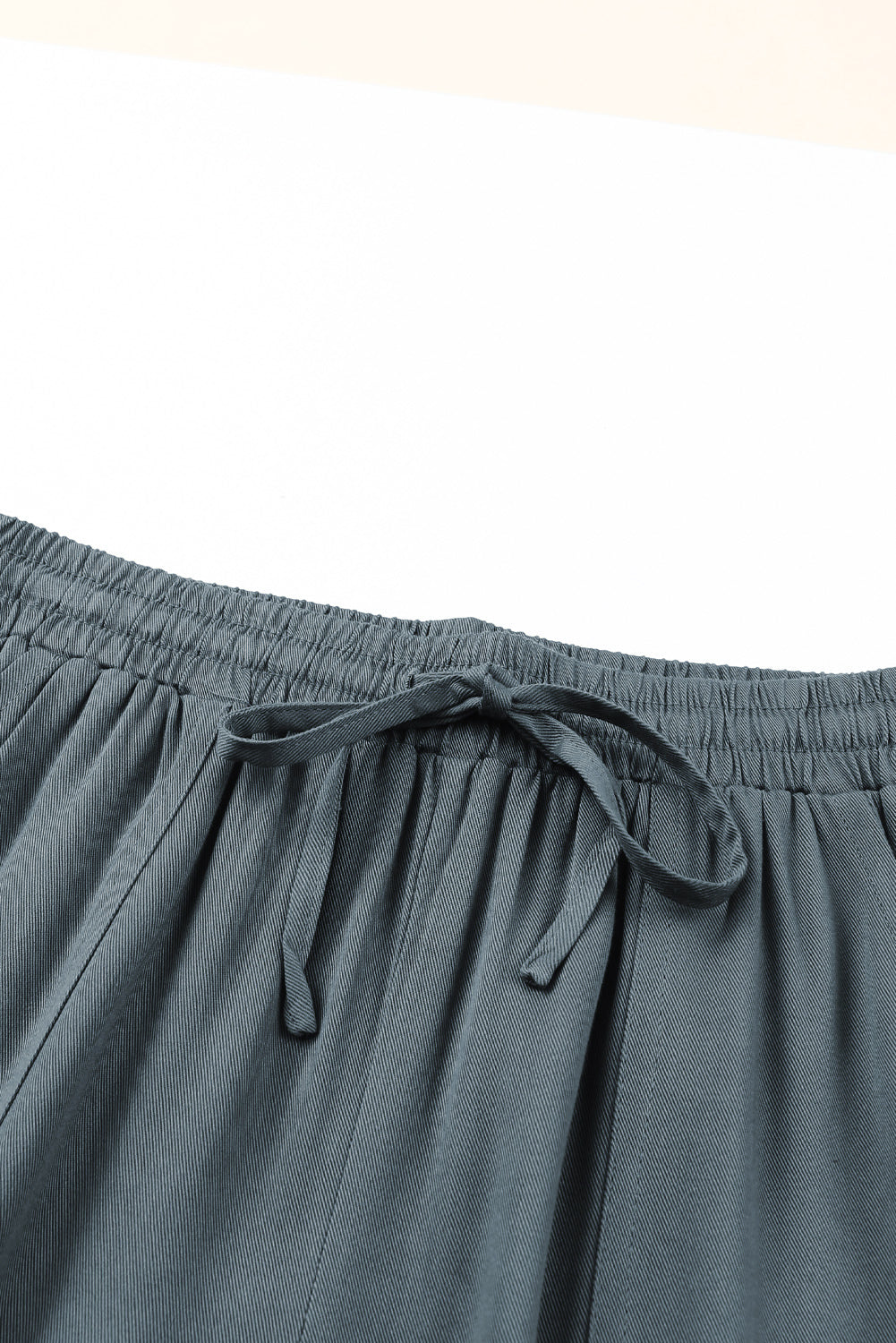 Drawstring Waist Joggers with Pockets  Pants- Doll Fits