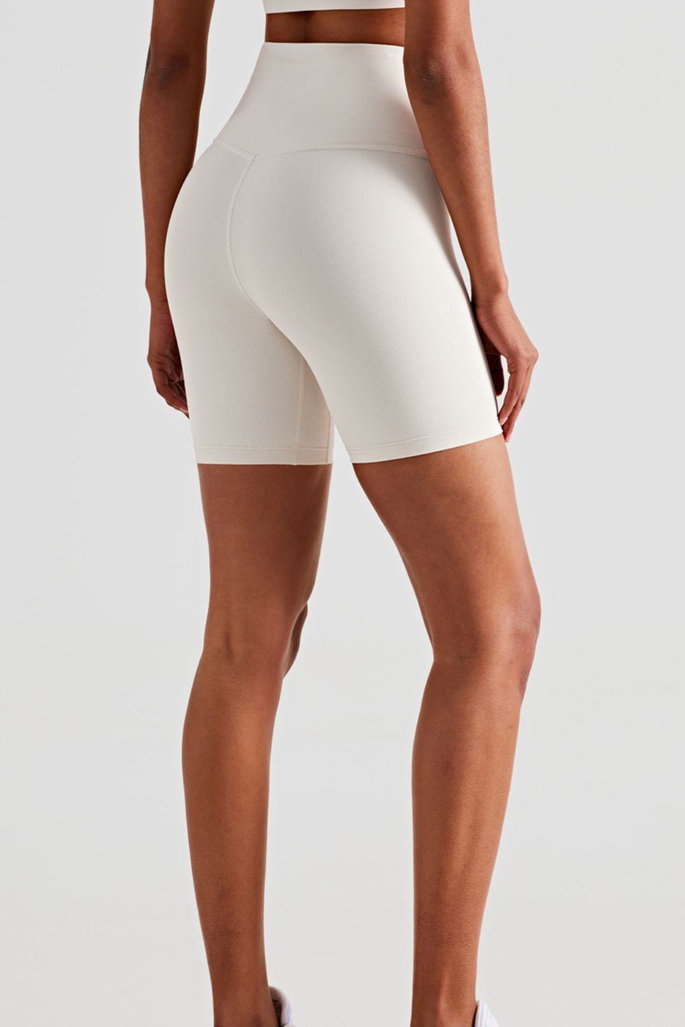 Wide Waistband Sports Shorts  Activewear- Doll Fits