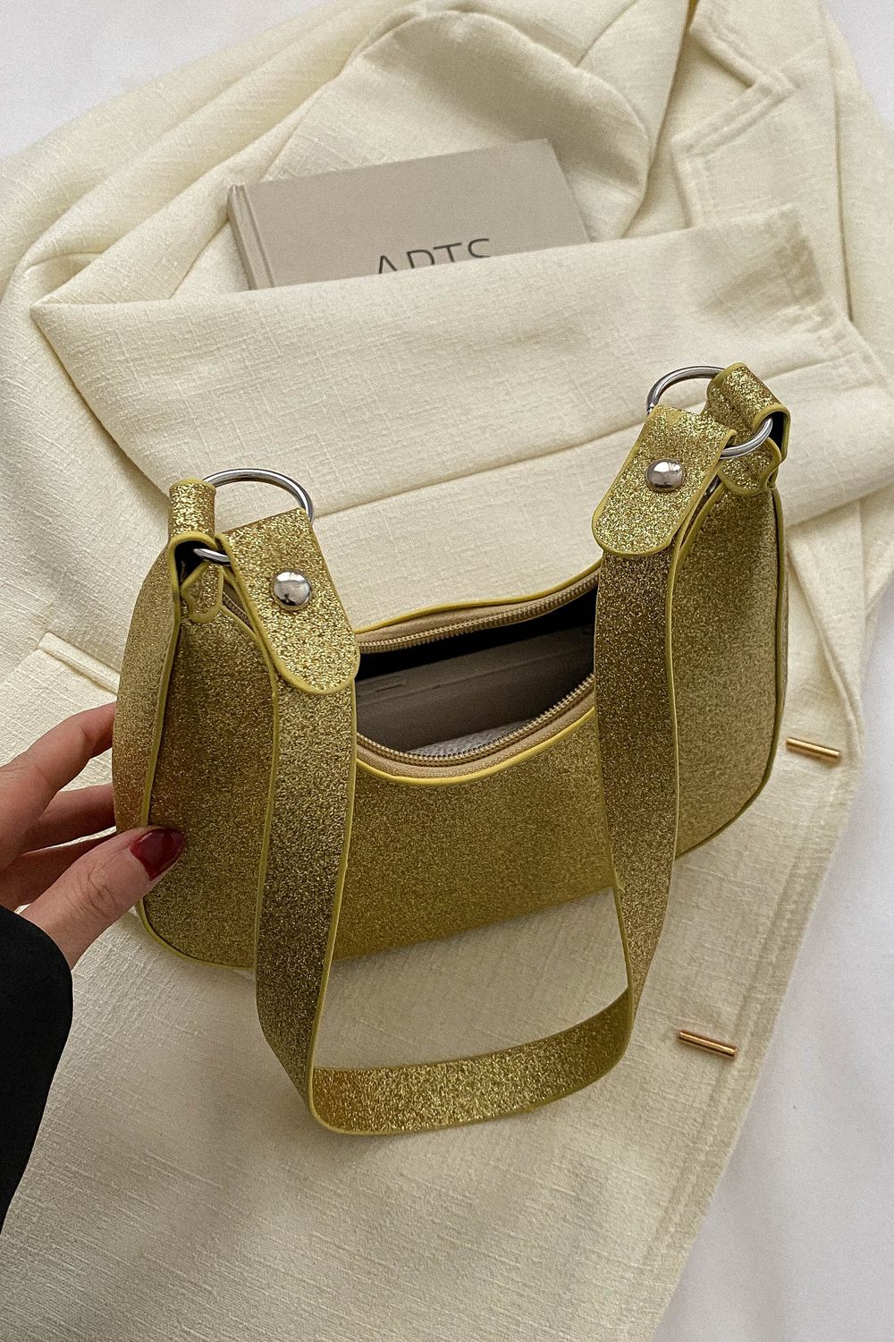 Small Glitter Shoulder Bag  Handbags- Doll Fits