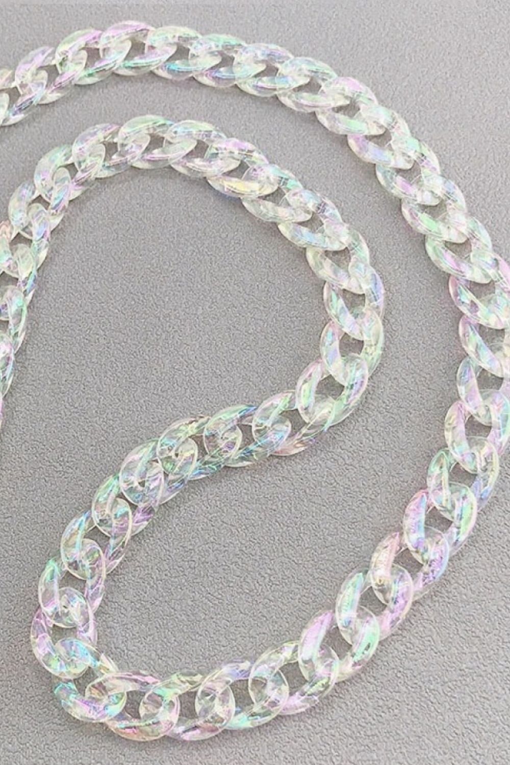 Resin Crossbody Chain  - Doll Fits