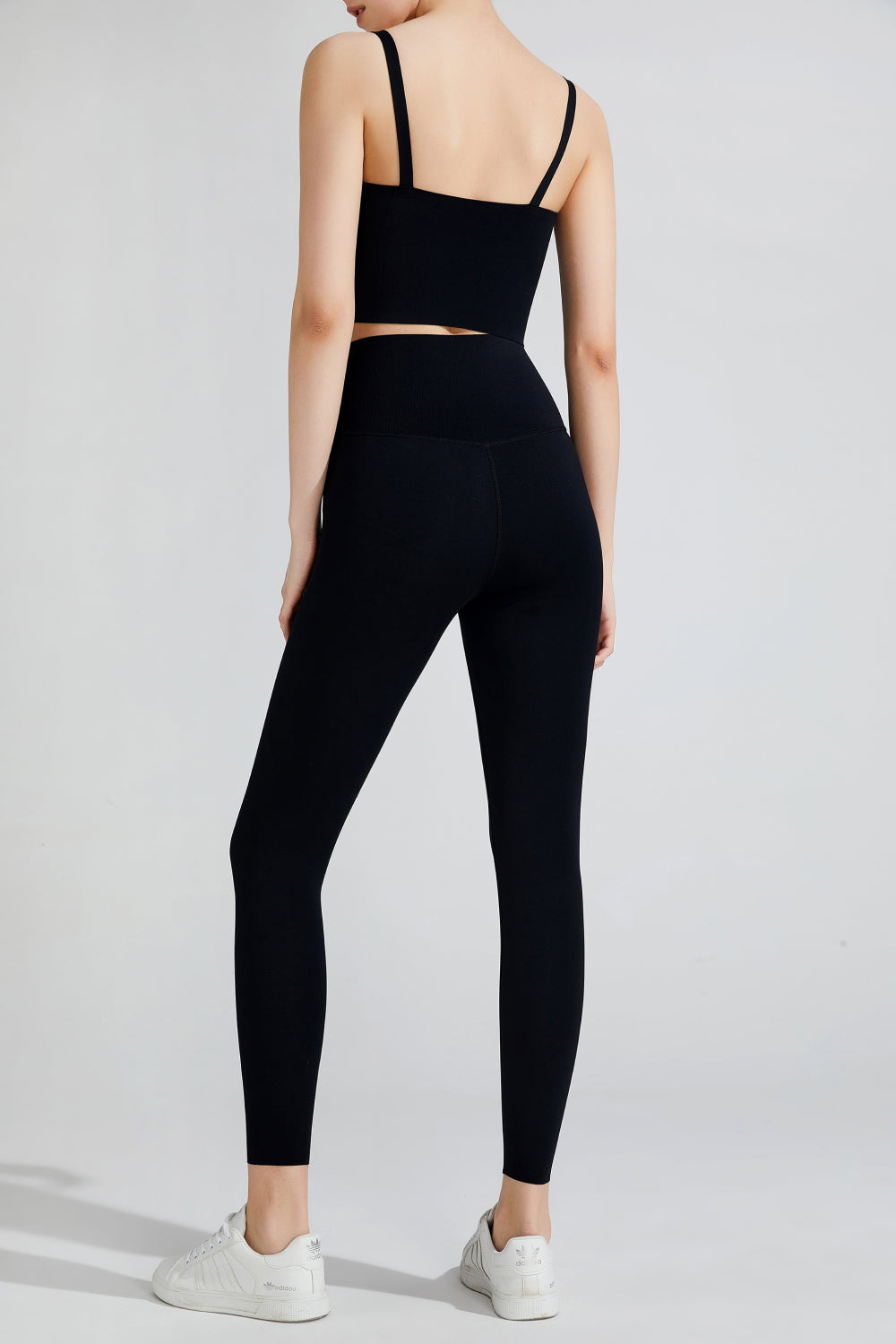 Wide Waistband Sports Leggings  Activewear- Doll Fits