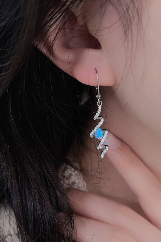 Twisted Opal Drop Earrings  Earrings- Doll Fits