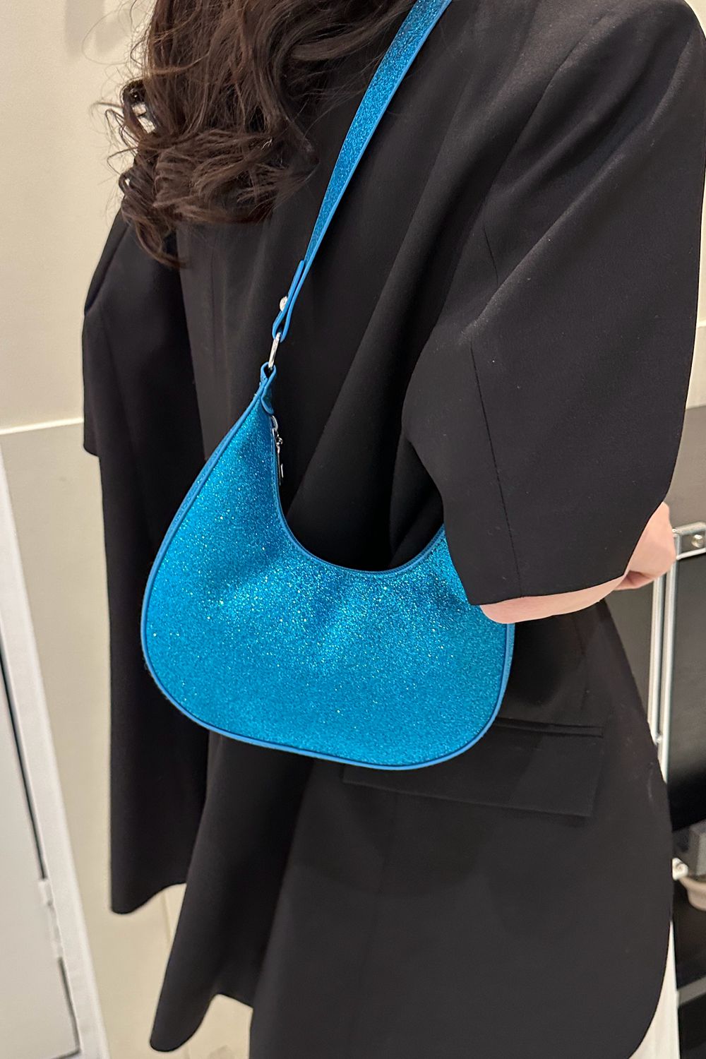 Small Glitter Shoulder Bag  Handbags- Doll Fits