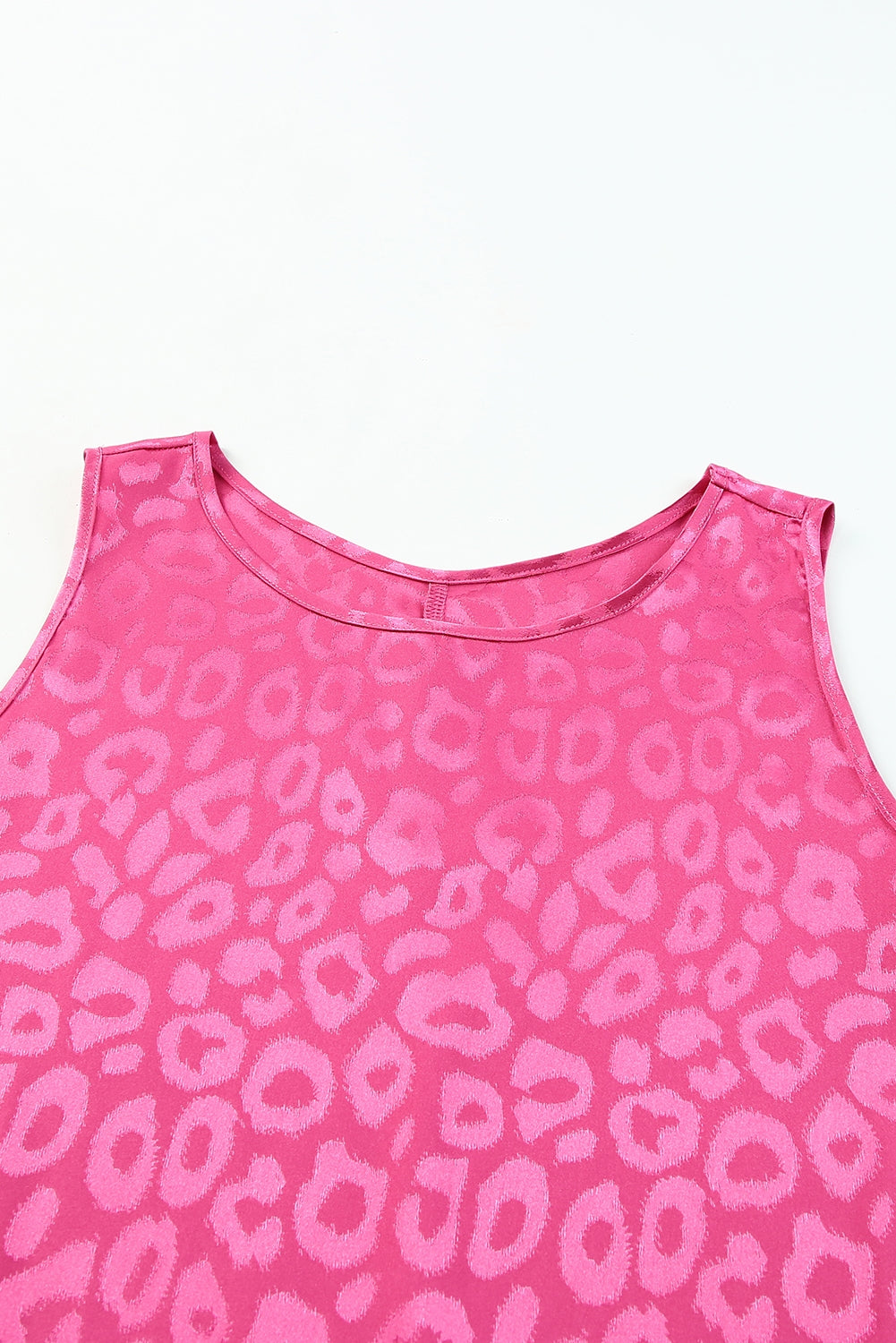 Sweet Days Leopard Round Neck Tank  Shirts & Tops- Doll Fits