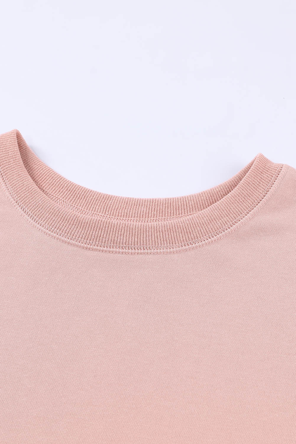 Side Slit Drop Shoulder Sweatshirt  Shirts & Tops- Doll Fits