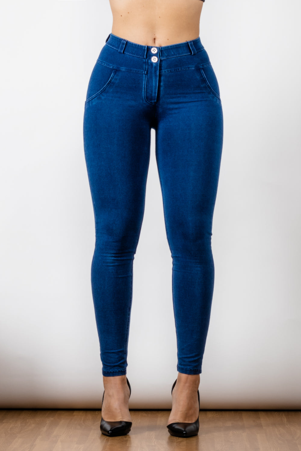 Buttoned Skinny Jeans  Pants- Doll Fits