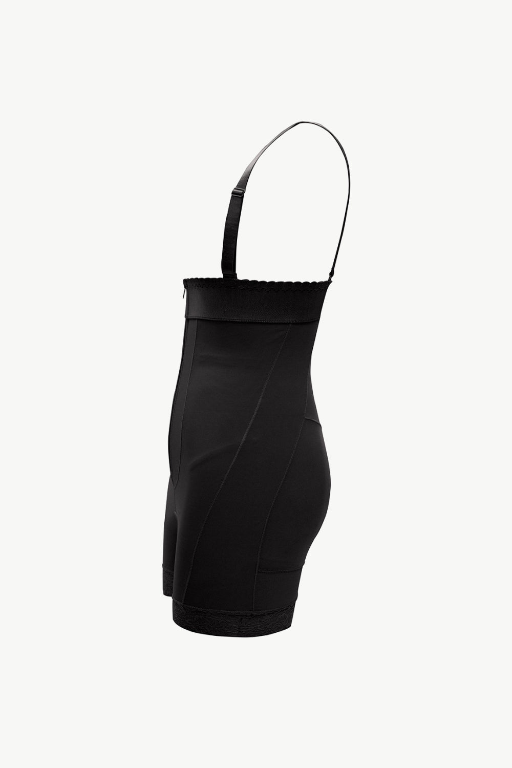 Full Size Zip Up Under-Bust Shaping Bodysuit  Shapewear- Doll Fits
