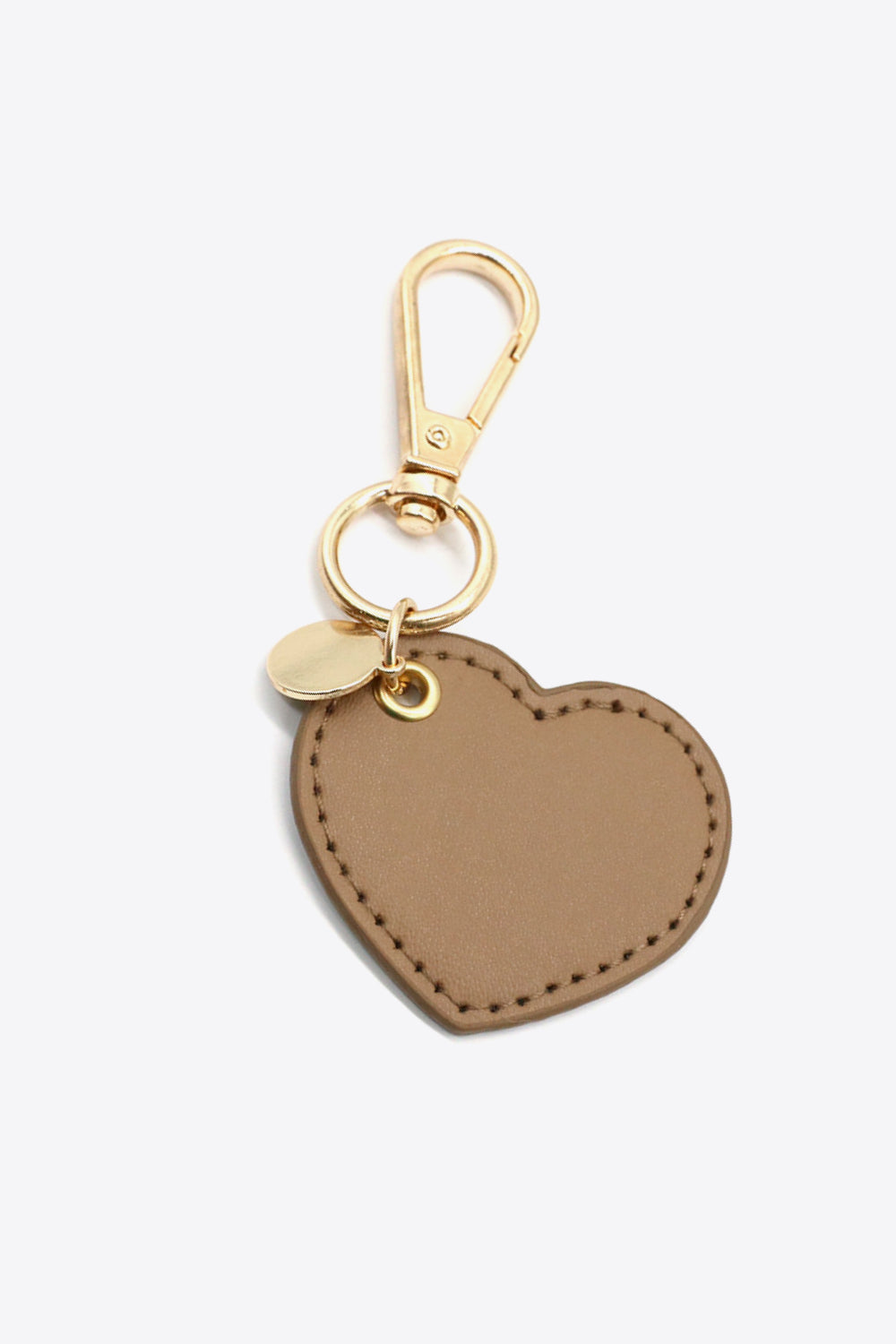 Assorted 4-Pack Heart Shape PU Leather Keychain  Keychains- Doll Fits