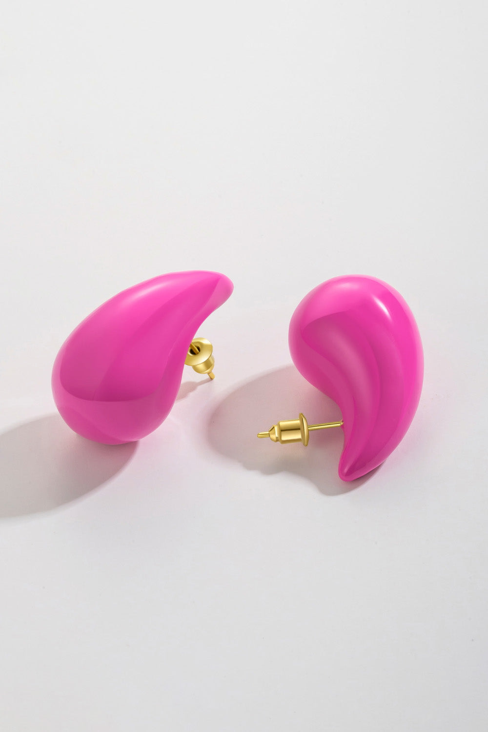 Big Size Water Drop Brass Earrings  Earrings- Doll Fits