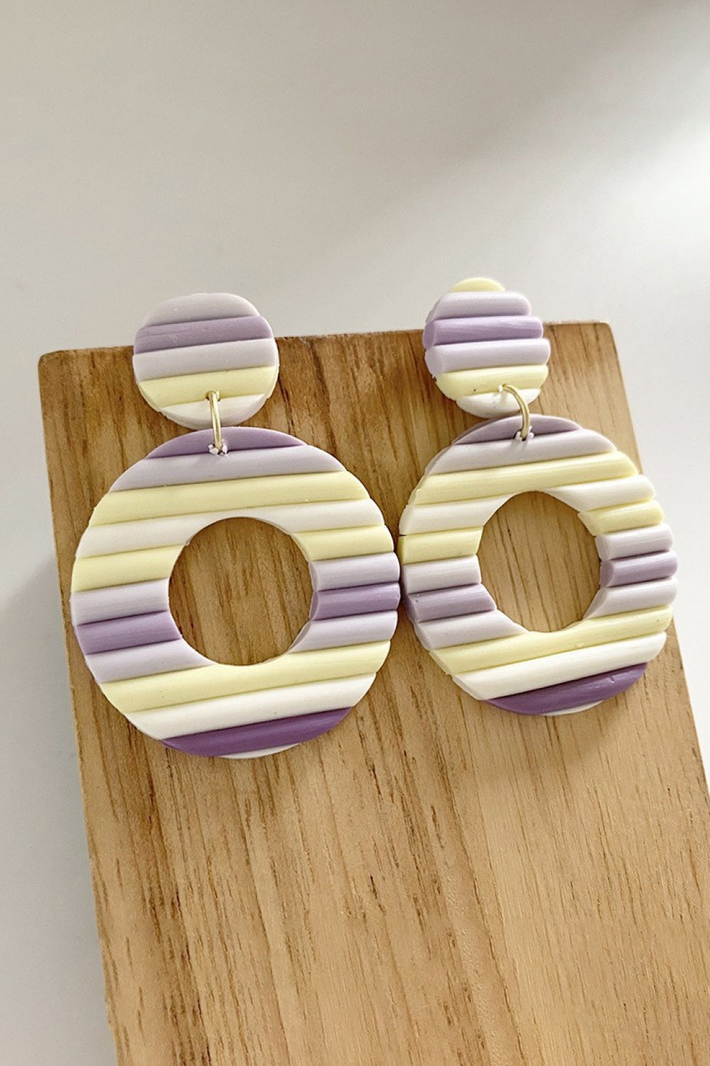 Round Shape Dangle Earrings  Earrings- Doll Fits