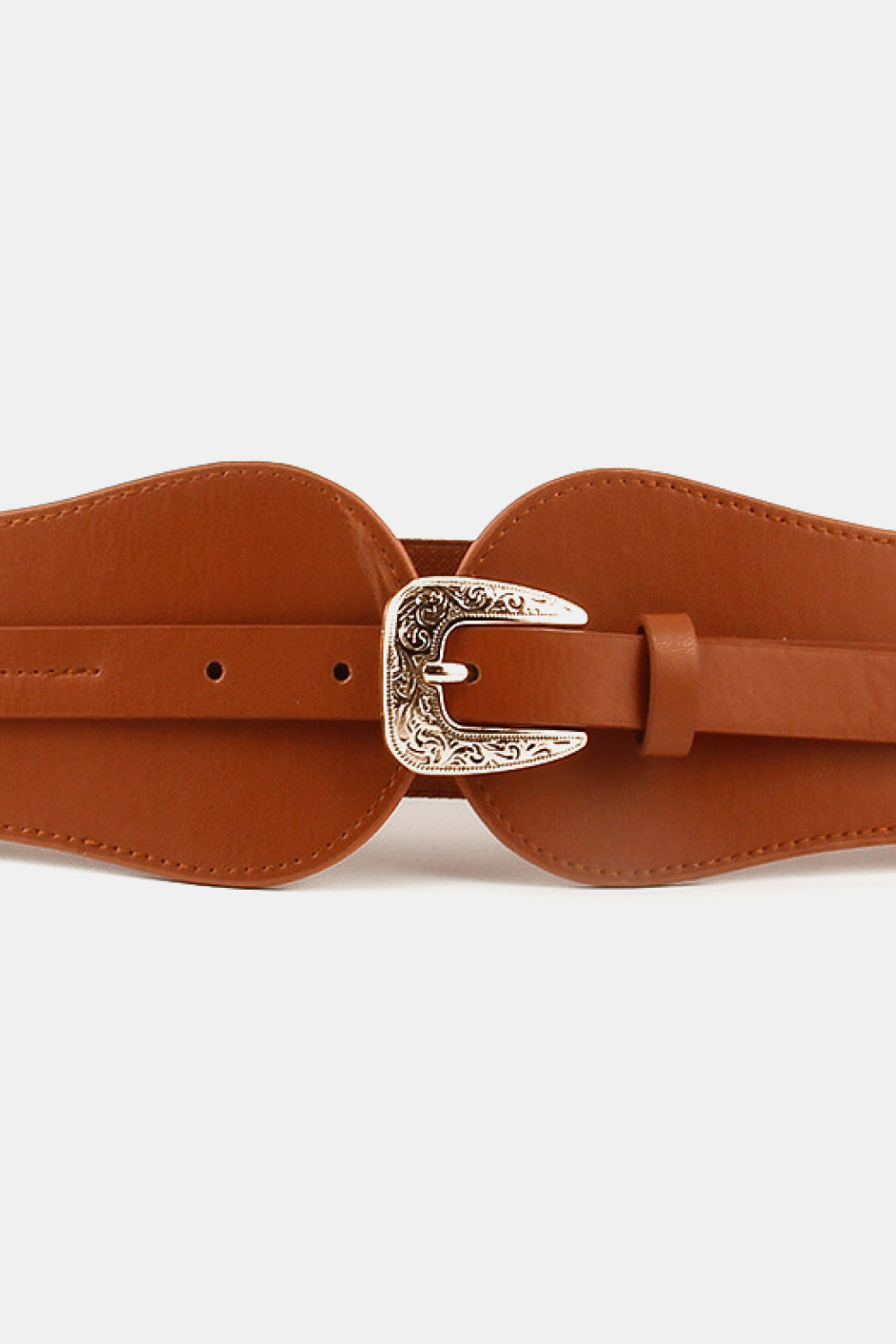 Wide Elastic Belt with Alloy Buckle  Belts- Doll Fits