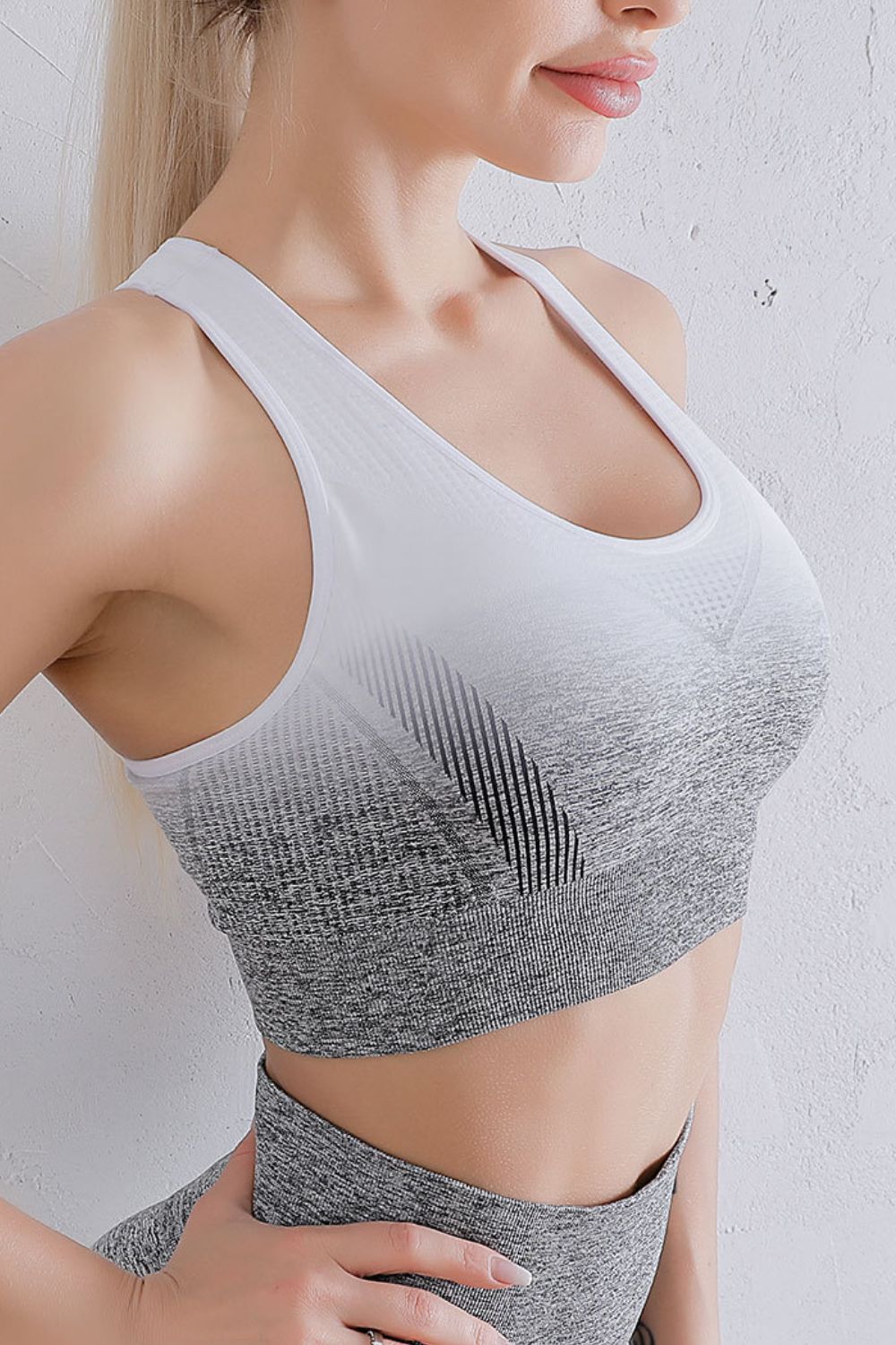 Gradient Racerback Sports Bra  - Doll Fits