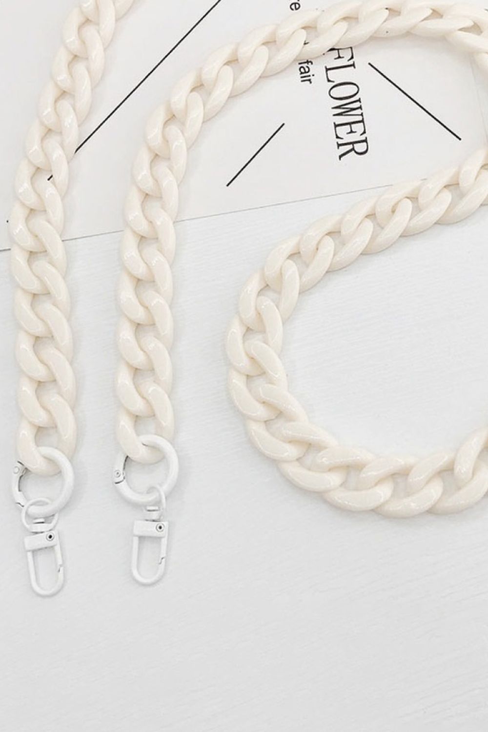 Resin Crossbody Chain  - Doll Fits