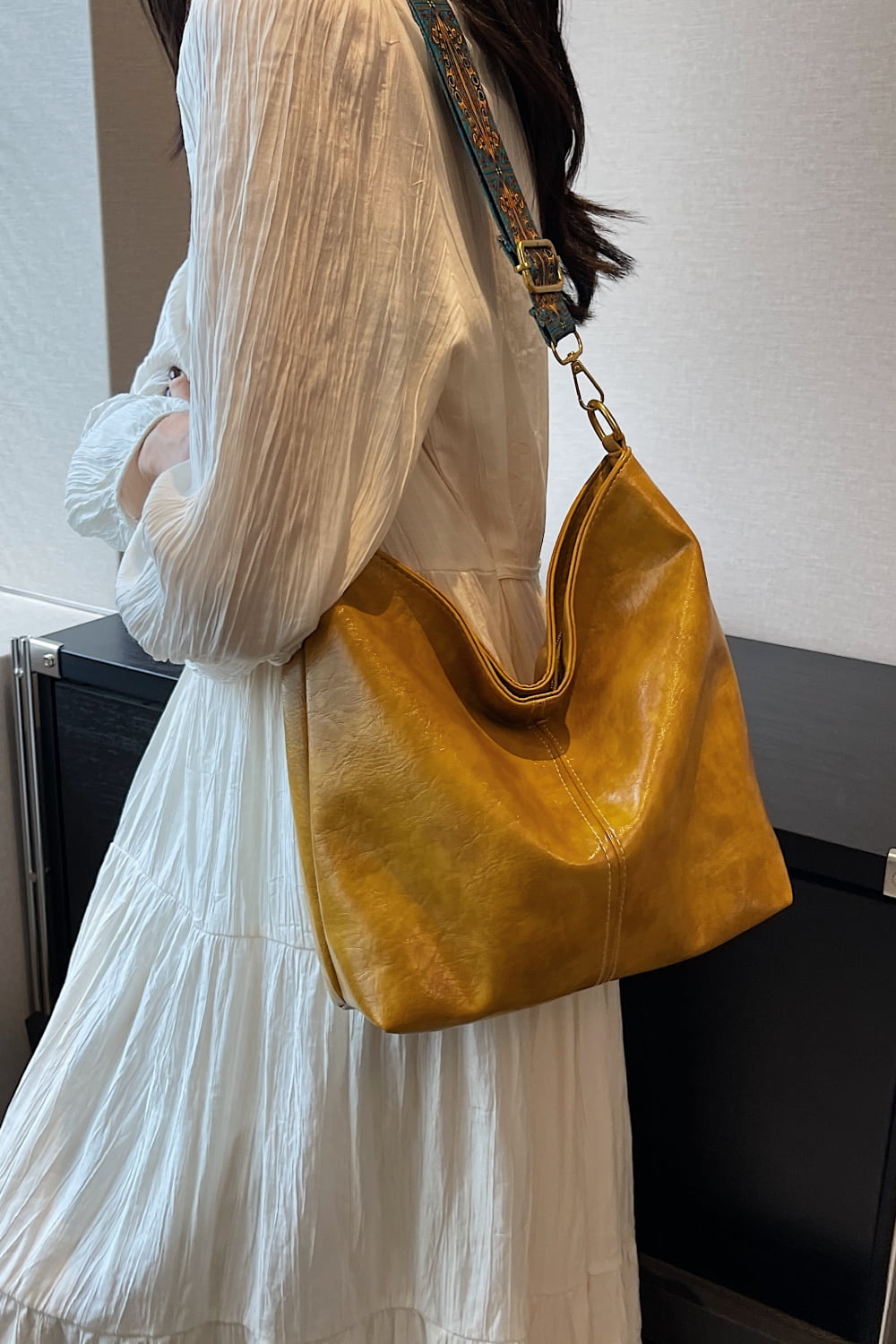 PU Leather Shoulder Bag  Handbags- Doll Fits