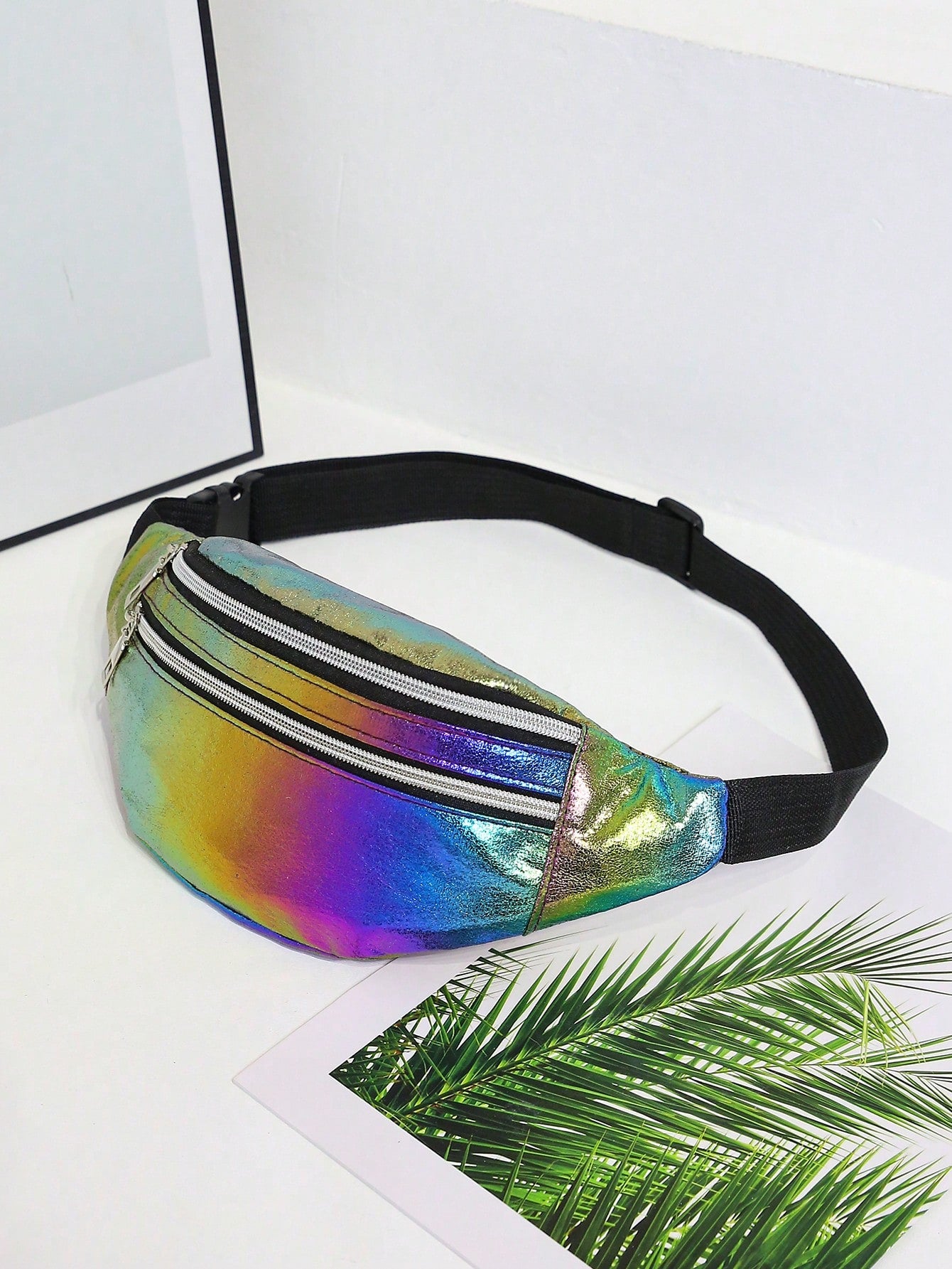 Gradient Polyester Sling Bag  Handbags- Doll Fits