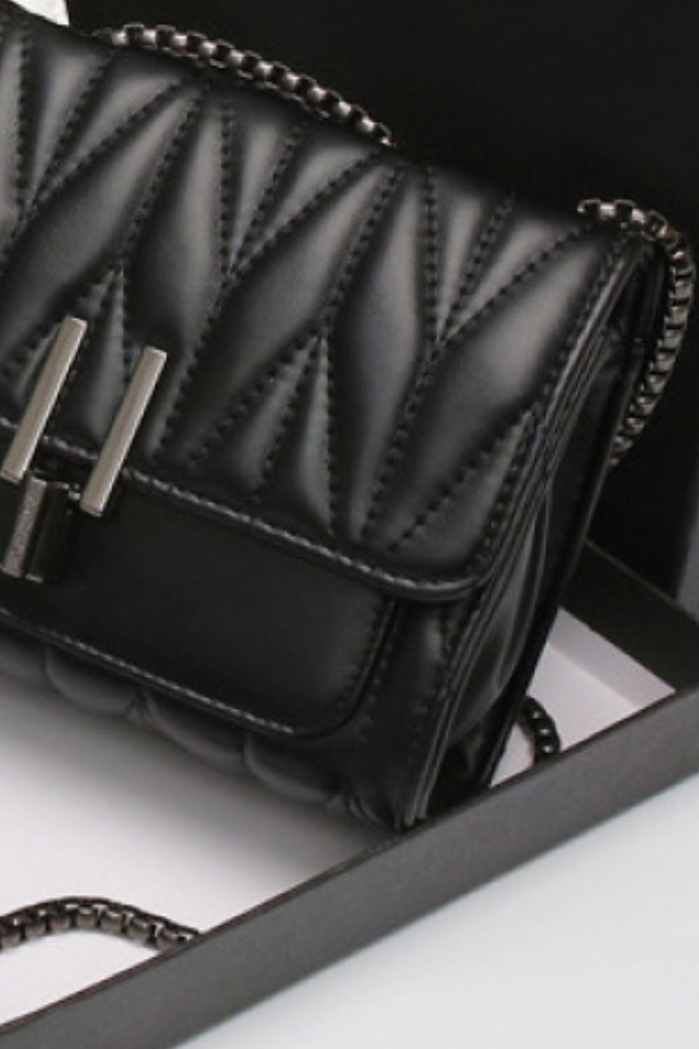 PU Leather Crossbody Bag  Handbags- Doll Fits