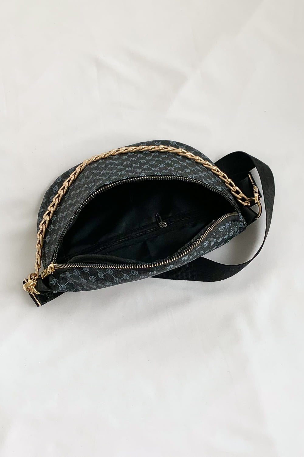 Printed PU Leather Sling Bag  - Doll Fits