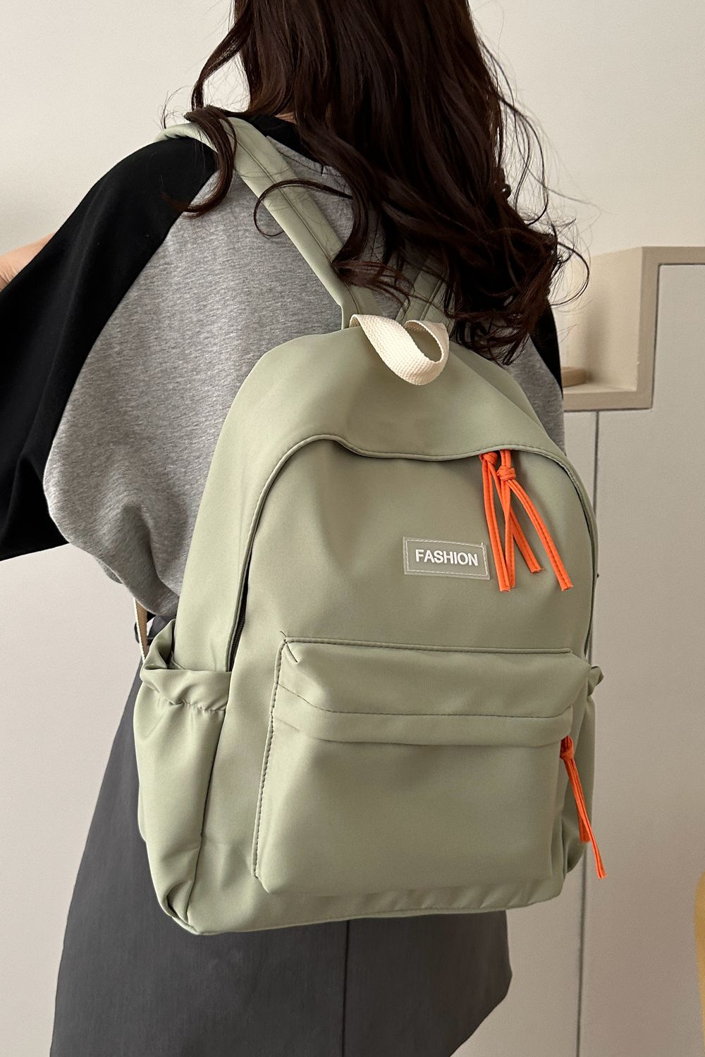 Nylon Large Backpack  - Doll Fits