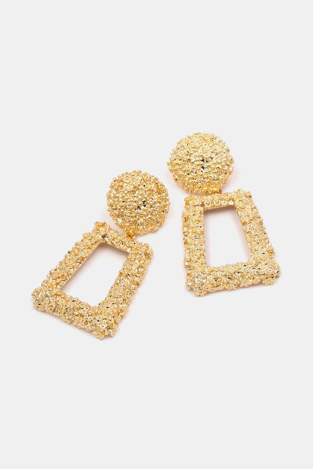 Geometrical Shape Zinc Alloy Dangle Earrings  Earrings- Doll Fits