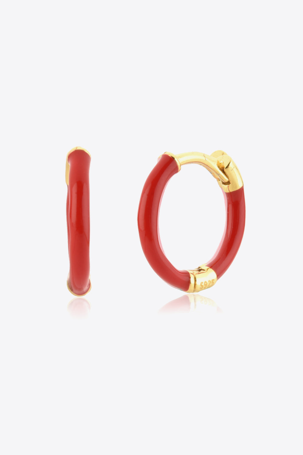 925 Sterling Silver Huggie Earrings  Earrings- Doll Fits