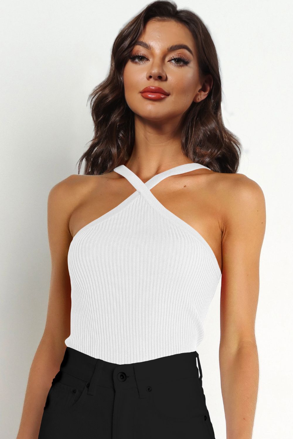 Ribbed Cami Top  Shirts & Tops- Doll Fits