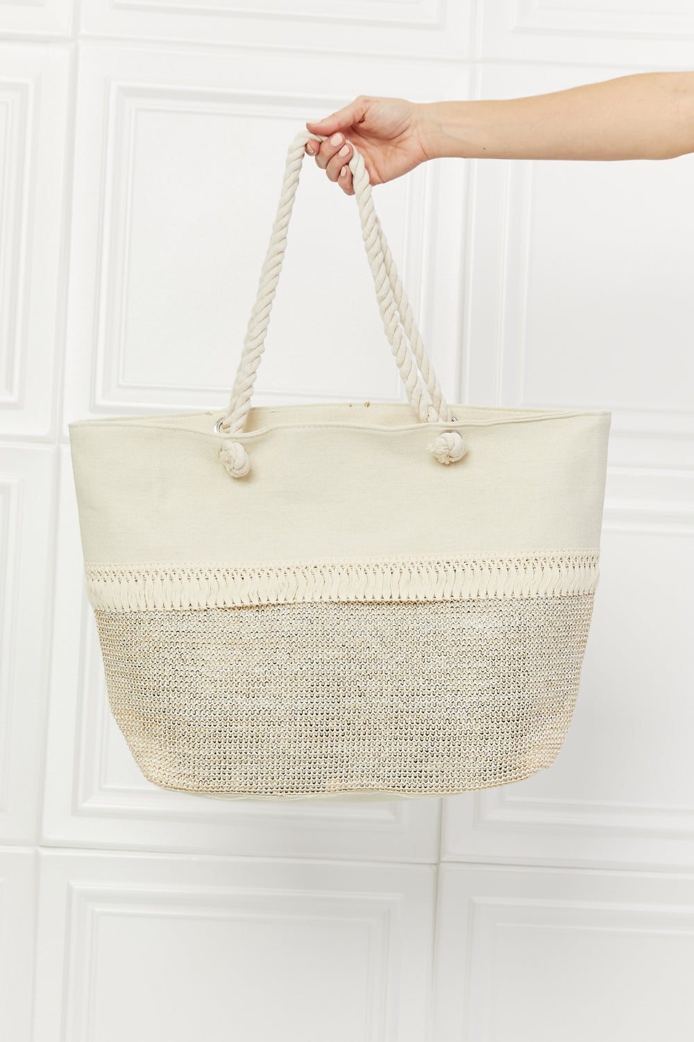 Justin Taylor Boho Babe Tote Bag  Handbags- Doll Fits