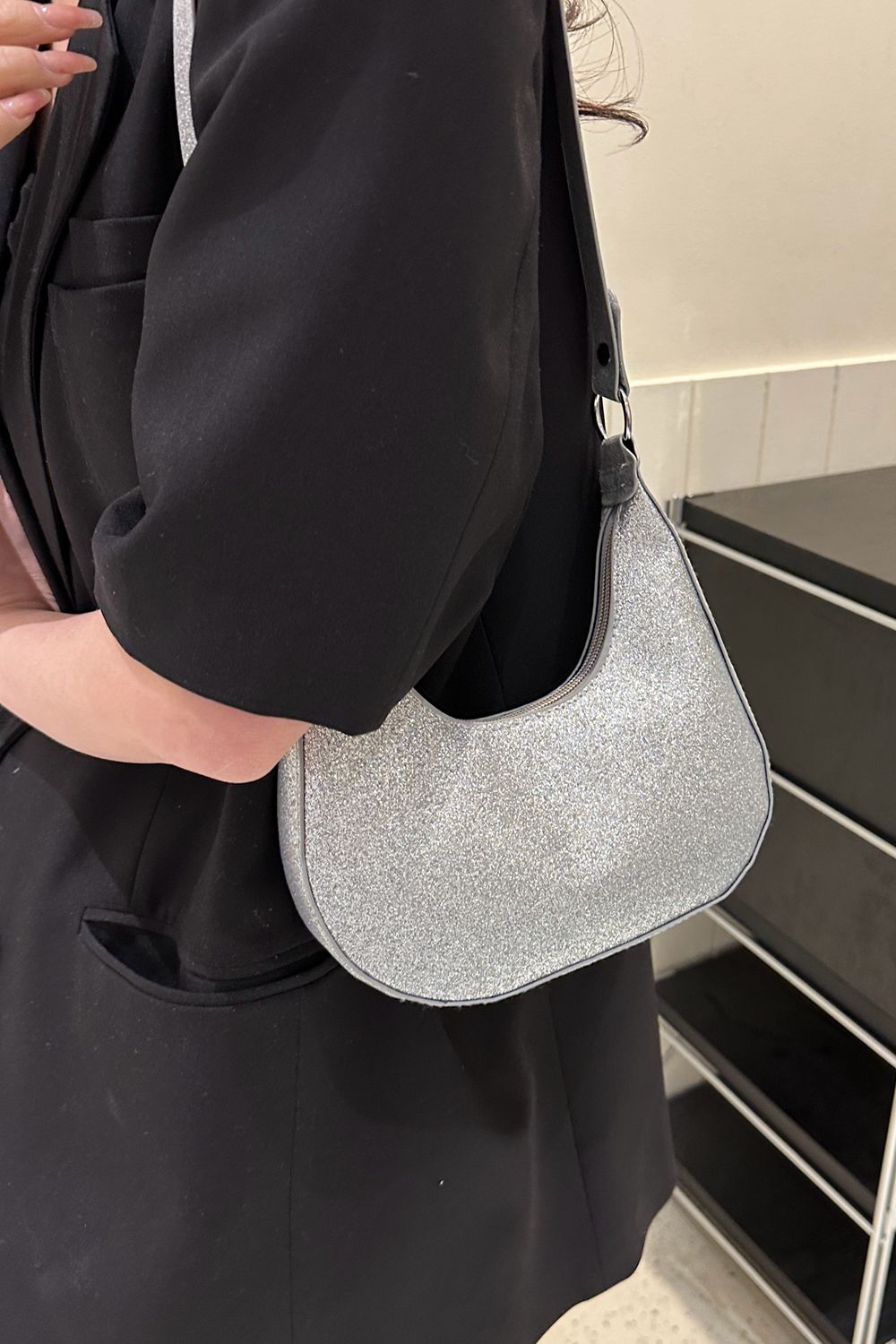 Small Glitter Shoulder Bag  Handbags- Doll Fits