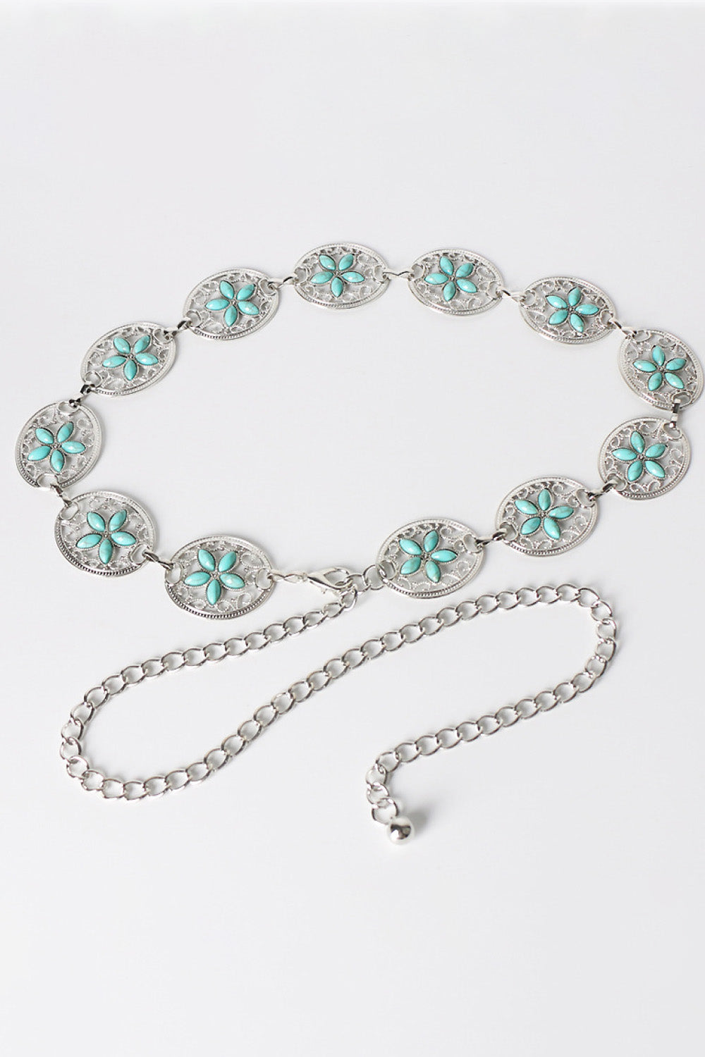 Contrast Alloy Chain Belt  Belts- Doll Fits