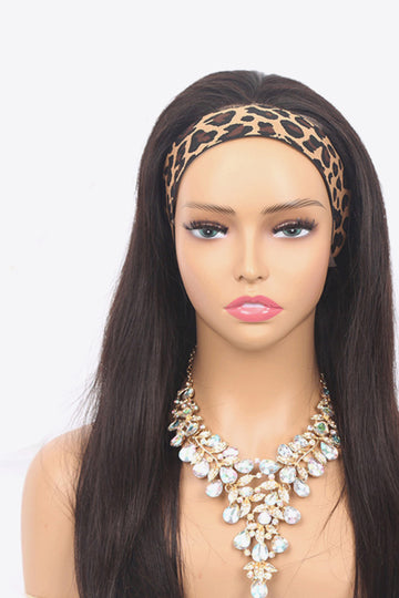 4-Pack Leopard Elastic Soft Wig Grips  Wigs- Doll Fits