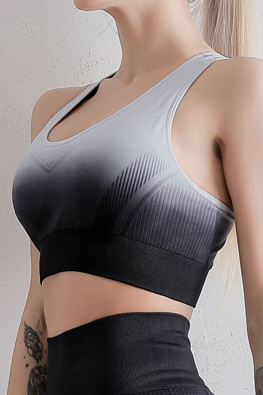 Gradient Racerback Sports Bra  - Doll Fits