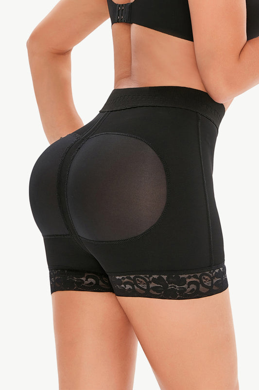 Full Size Pull-On Lace Trim Shaping Shorts  Shapewear- Doll Fits