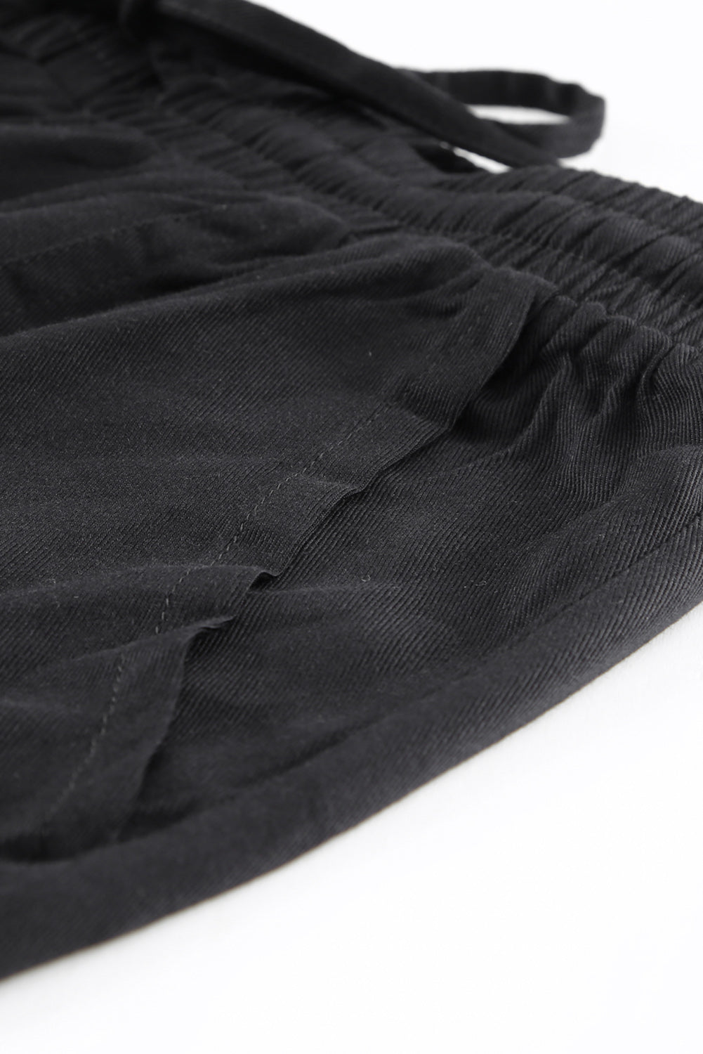 Drawstring Waist Joggers with Pockets  Pants- Doll Fits