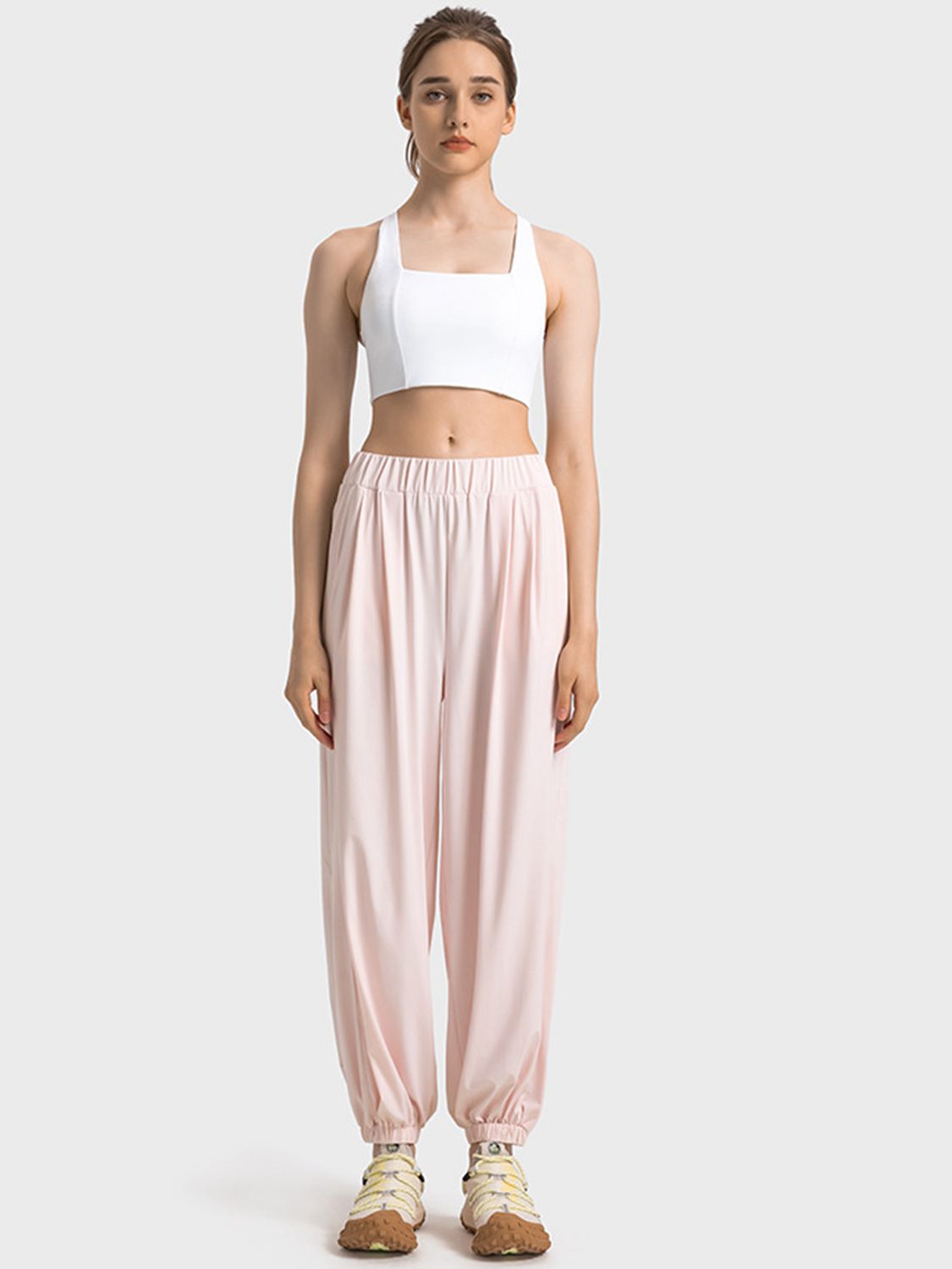 Scoop Neck Sports Bra  - Doll Fits