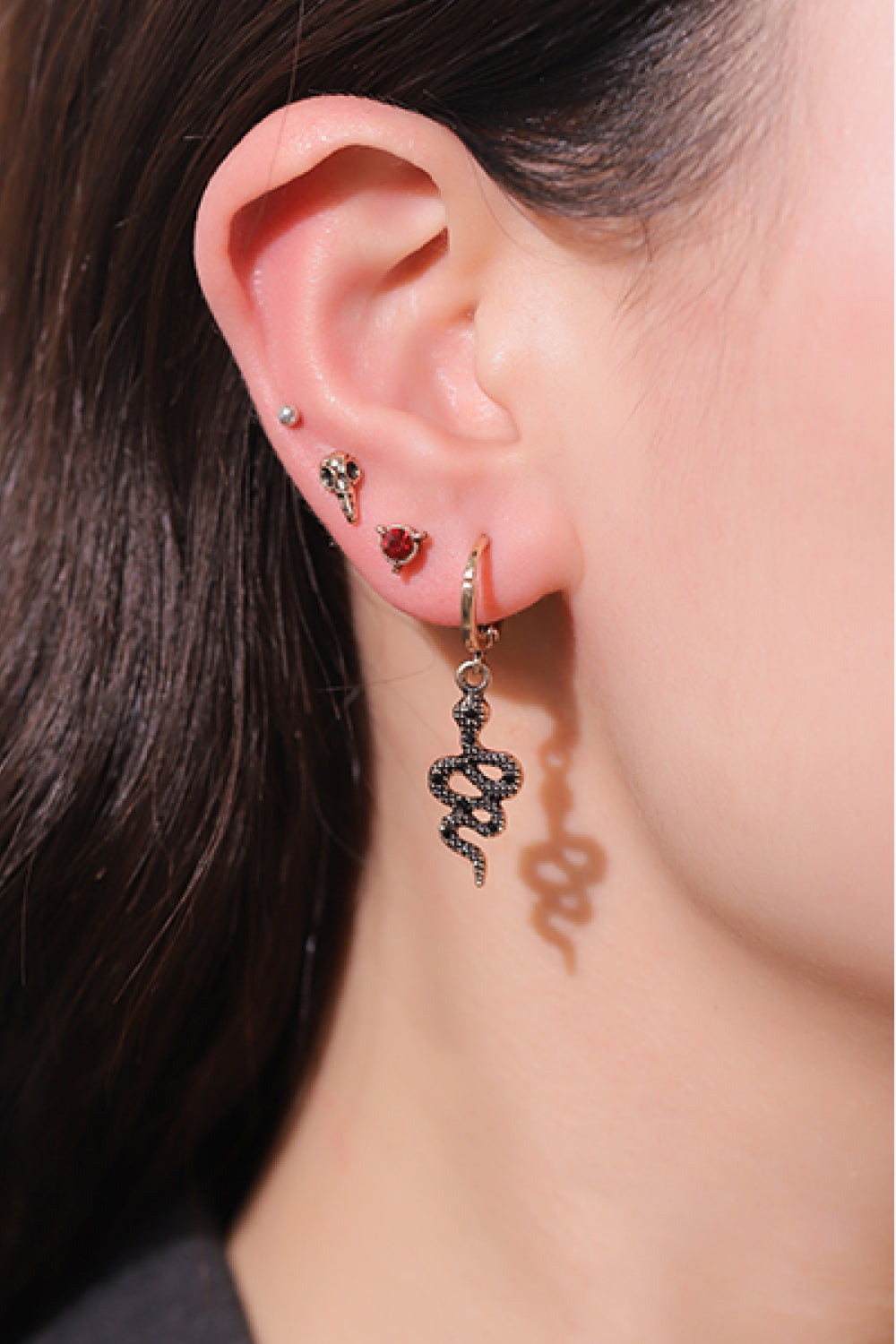 7-Piece Mismatched Earrings  Earrings- Doll Fits